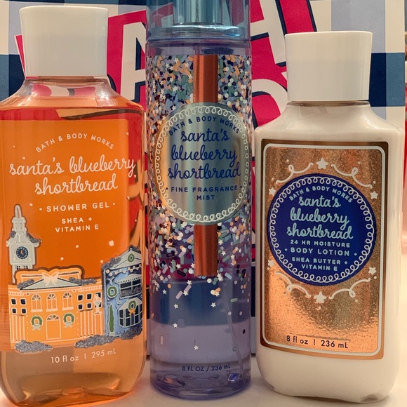 Bath & Body Works Other - LAST ONES B&BW Santa’s Blueberry Shortbread 💙